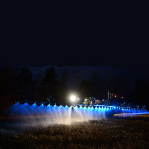 Nordic Scorpius Blue 400 12/24 V 42 W Crop Sprayer Spot Light For The Agri Market.