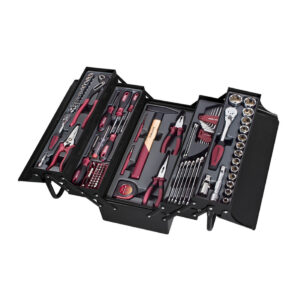 Kraftwerk 106-Piece 1/4″ + 1/2″ Universal Tool Set In Metal Box Cantilever